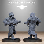 GrimGuard Shovel Trenches- 10Minis, Designed by StationForge with gratis Basis