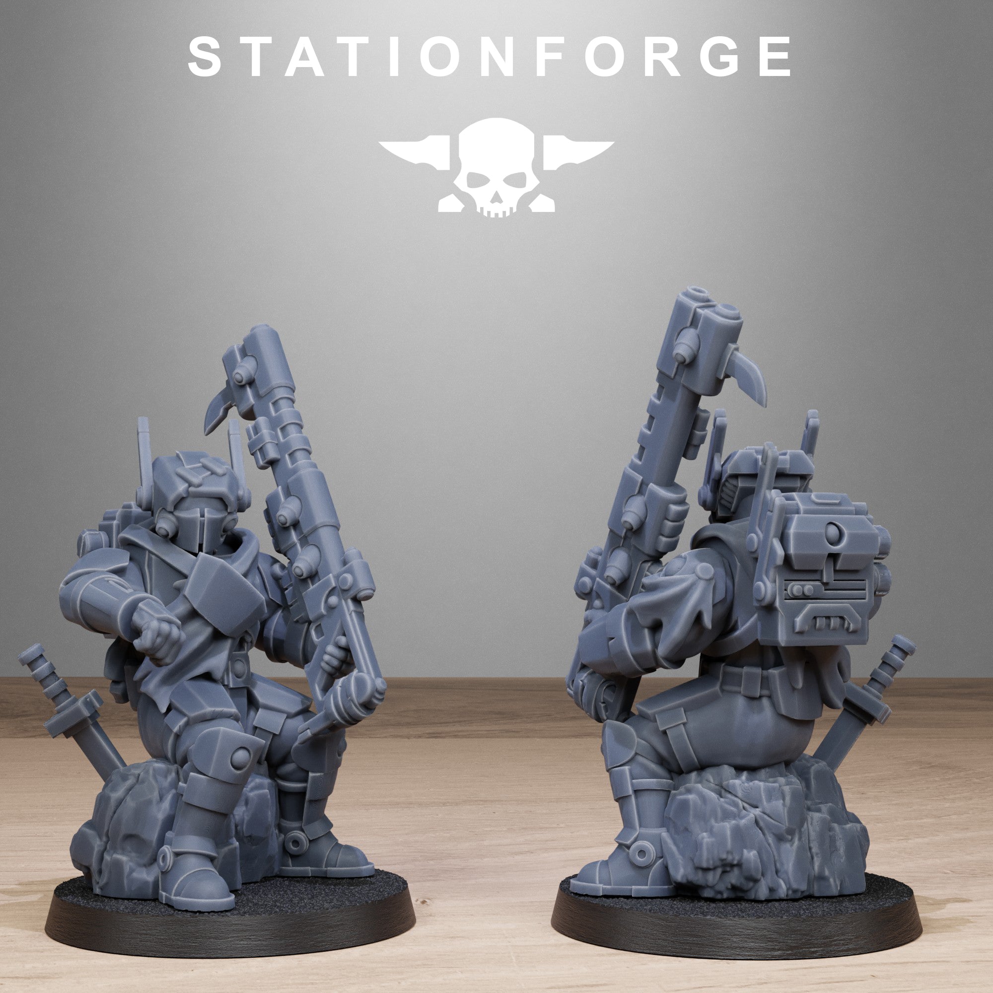 Tarion Hunters- 10Minis, Designed by StationForge with gratis Basis