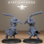Thorncrest Witch Hunters from StationForgeLegacy/10 Miniatures +Gratis Bases
