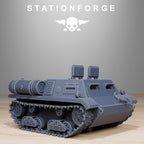 GrimGuard Tankette, whole Set, Tabletop Miniatures, Designed by StationForge with gratis Bases