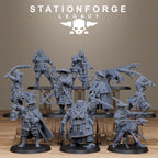 Thorncrest Witch Hunters from StationForgeLegacy/10 Miniatures +Gratis Bases