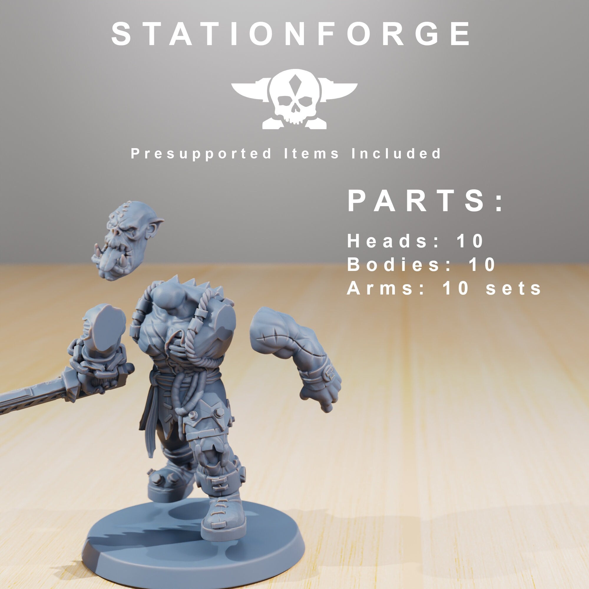 Orkaz Plague Spreadaz von StationForge/10er Set