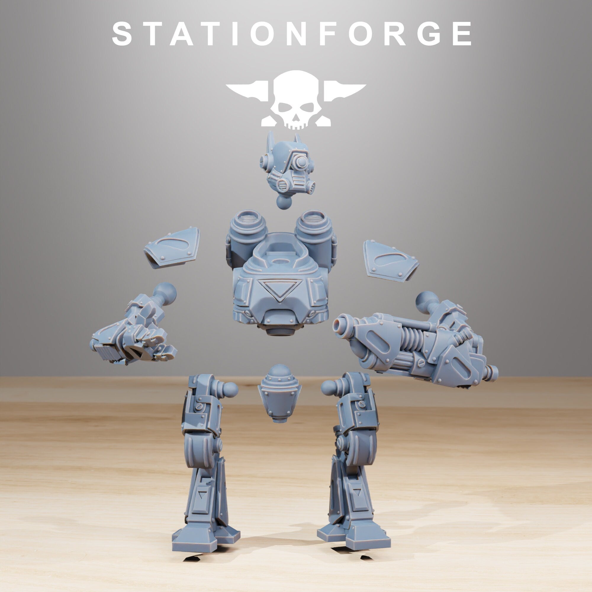 Scavenger Mechanods von StationForge/ 10Figuren in Set