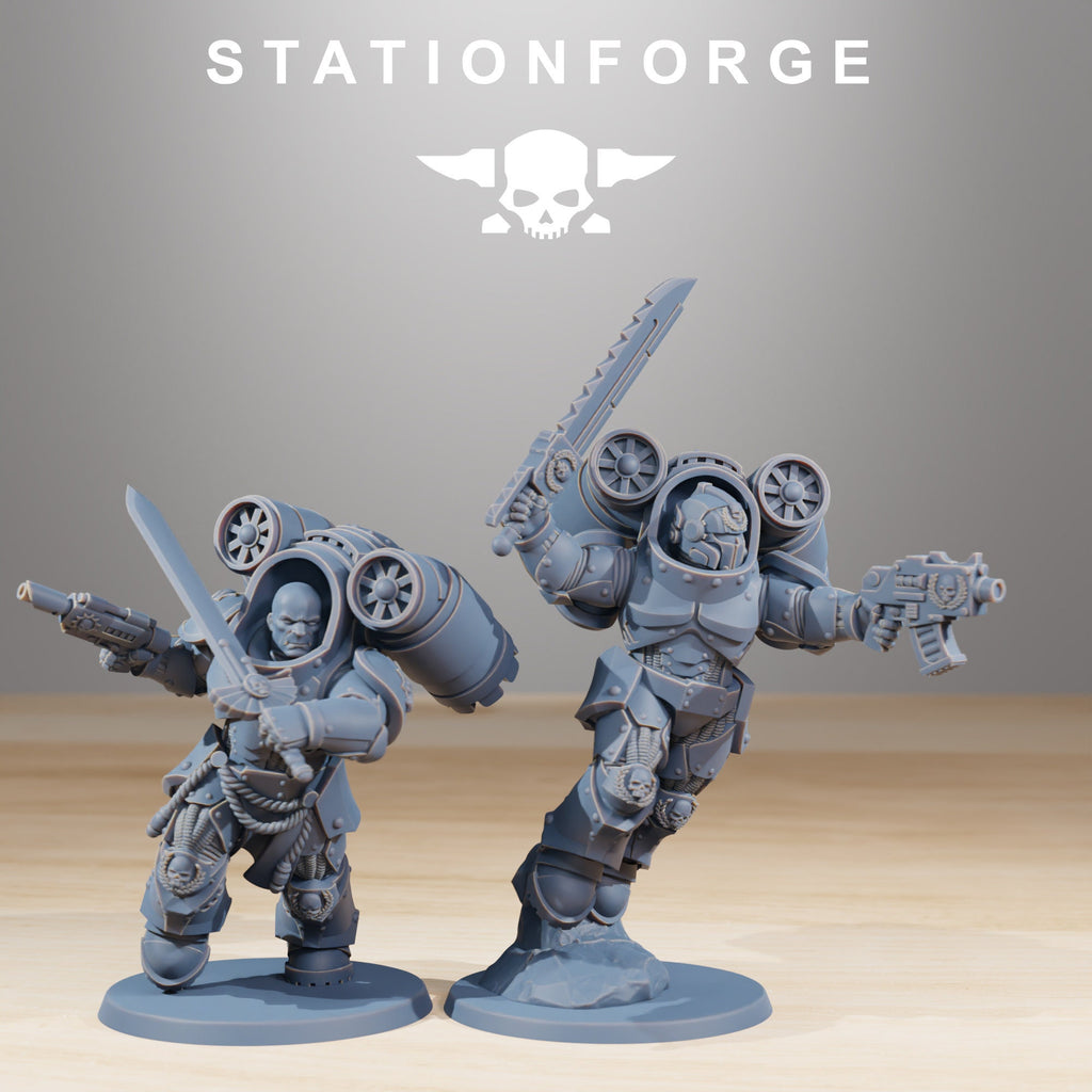 Socratis Deviators von StationForge/ 10 Tabletop, Wargame Miniatures+ Bases