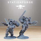 Socratis Deviators von StationForge/ 10 Tabletop, Wargame Miniatures+ Bases