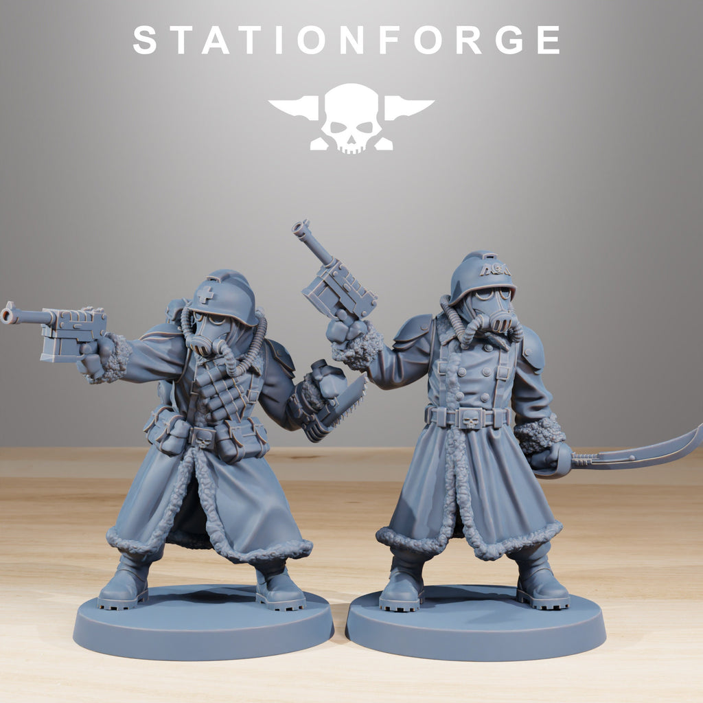 GrimGuard Frostwatch from StationForge/10 Miniatures +Gratis Bases