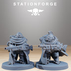 Scavenger Advanced Junkards von StationForge/ 10 Miniaturen +gratis Bases