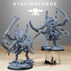 Xenarid Nyxar from StationForge 2 Tabletop Miniatures on 60mm Base