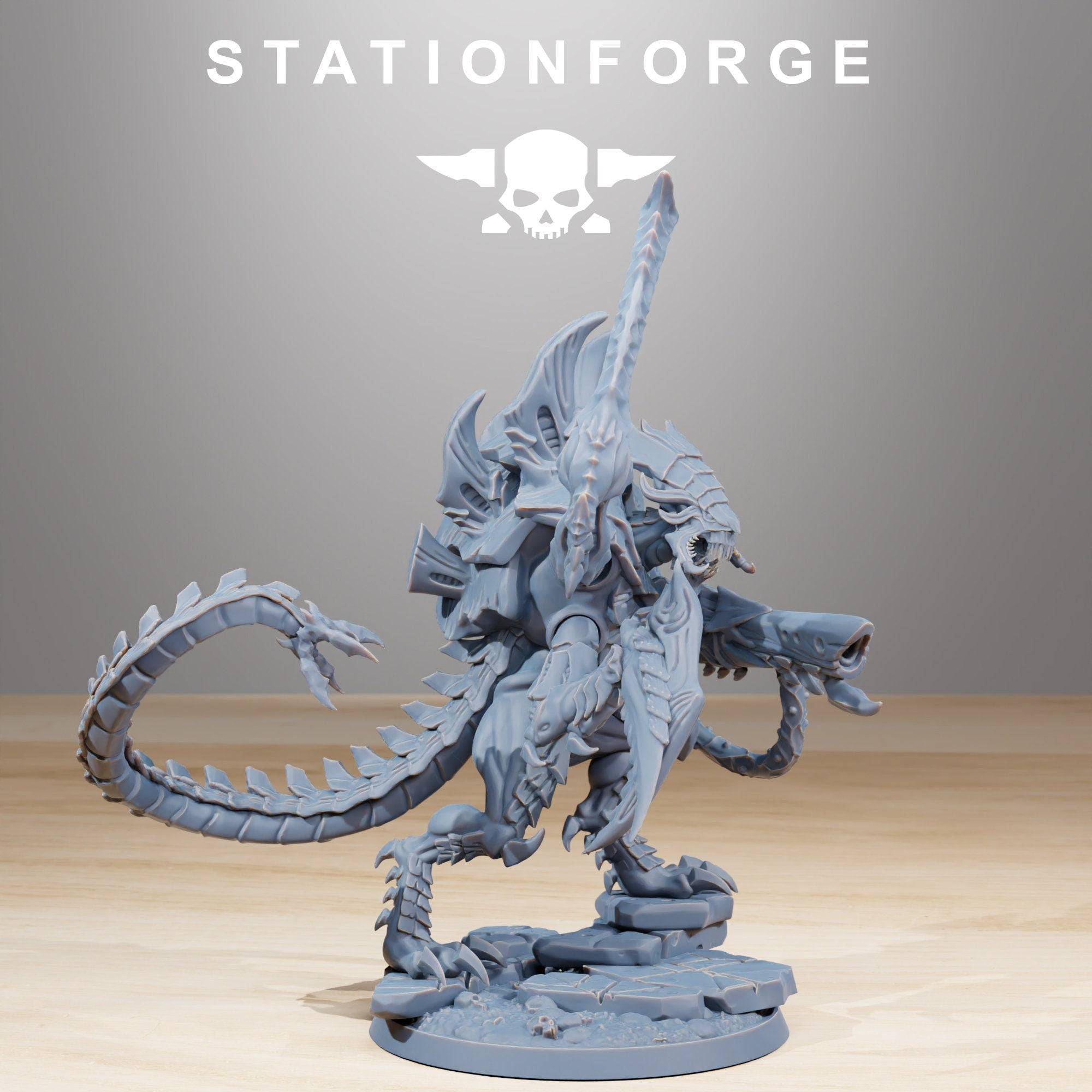 Xenarid Nyxar from StationForge 2 Tabletop Miniatures on 60mm Base