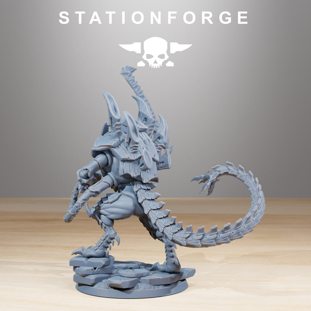 Xenarid Nyxar from StationForge 2 Tabletop Miniatures on 60mm Base