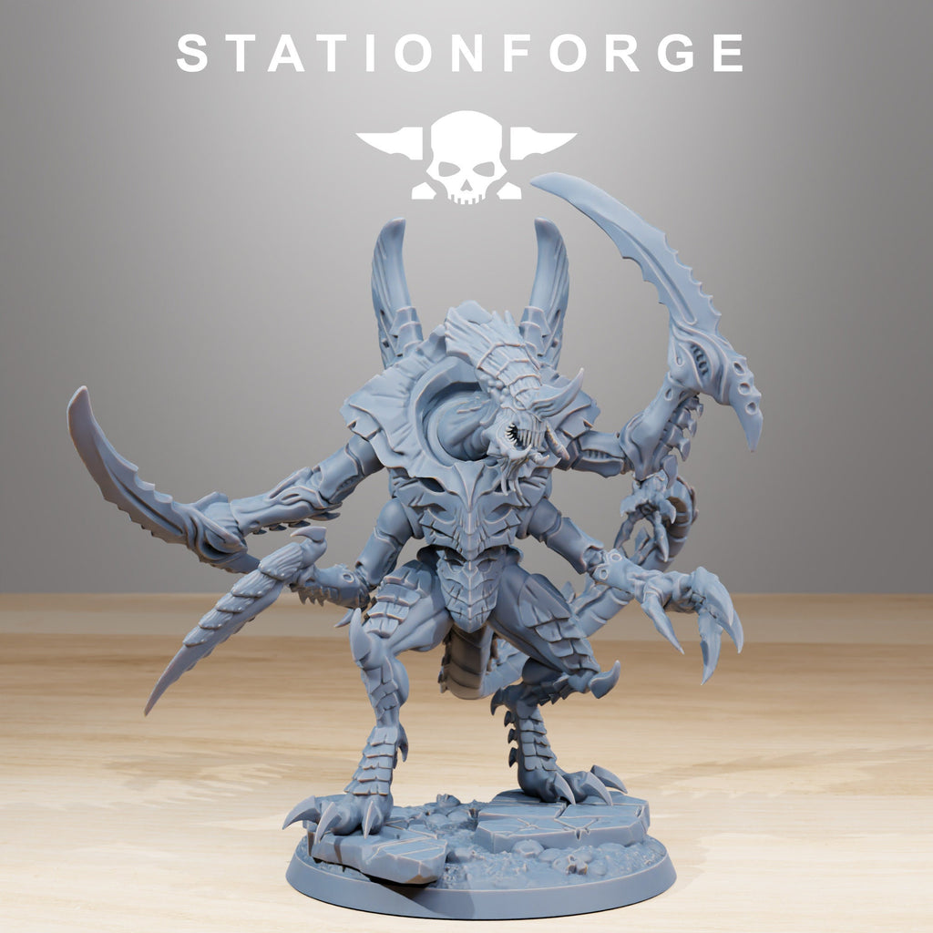 Xenarid Nyxar from StationForge 2 Tabletop Miniatures on 60mm Base