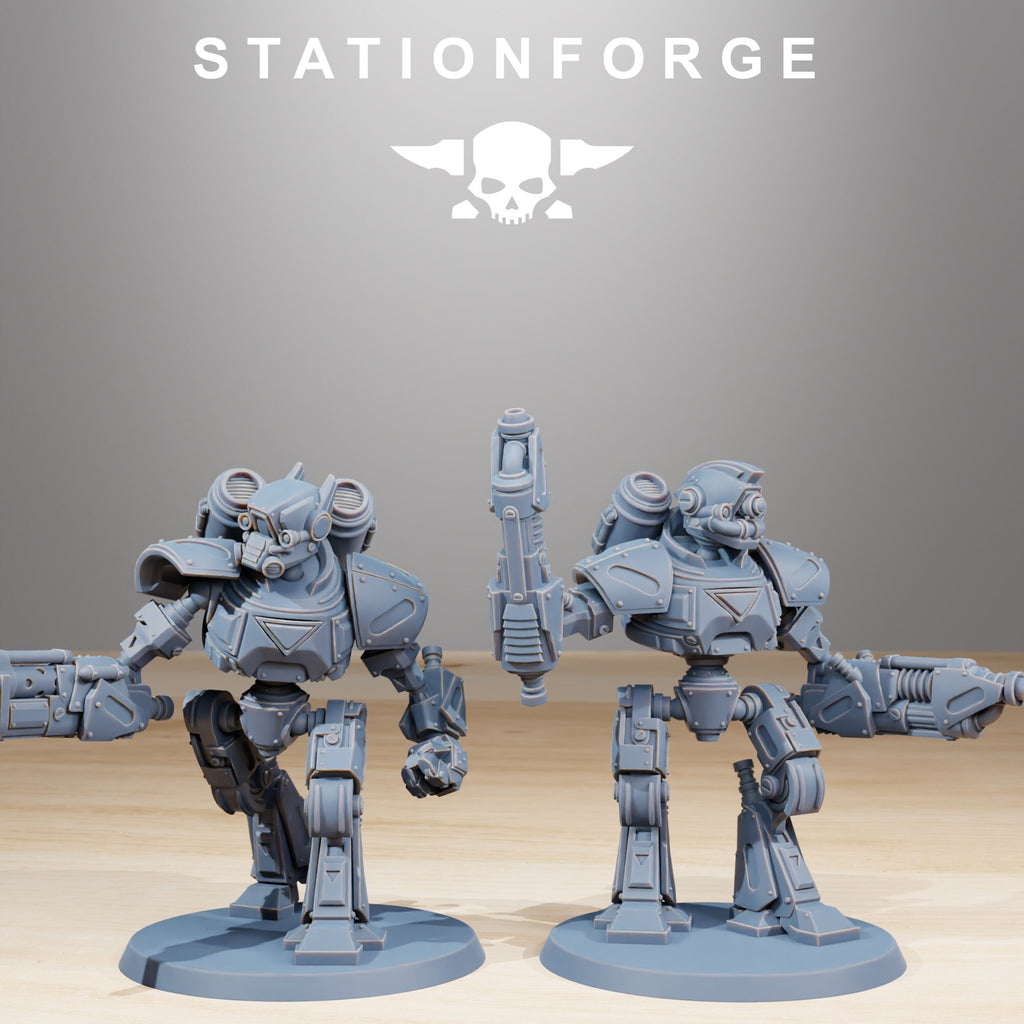 Scavenger Mechanods von StationForge/ 10Figuren in Set