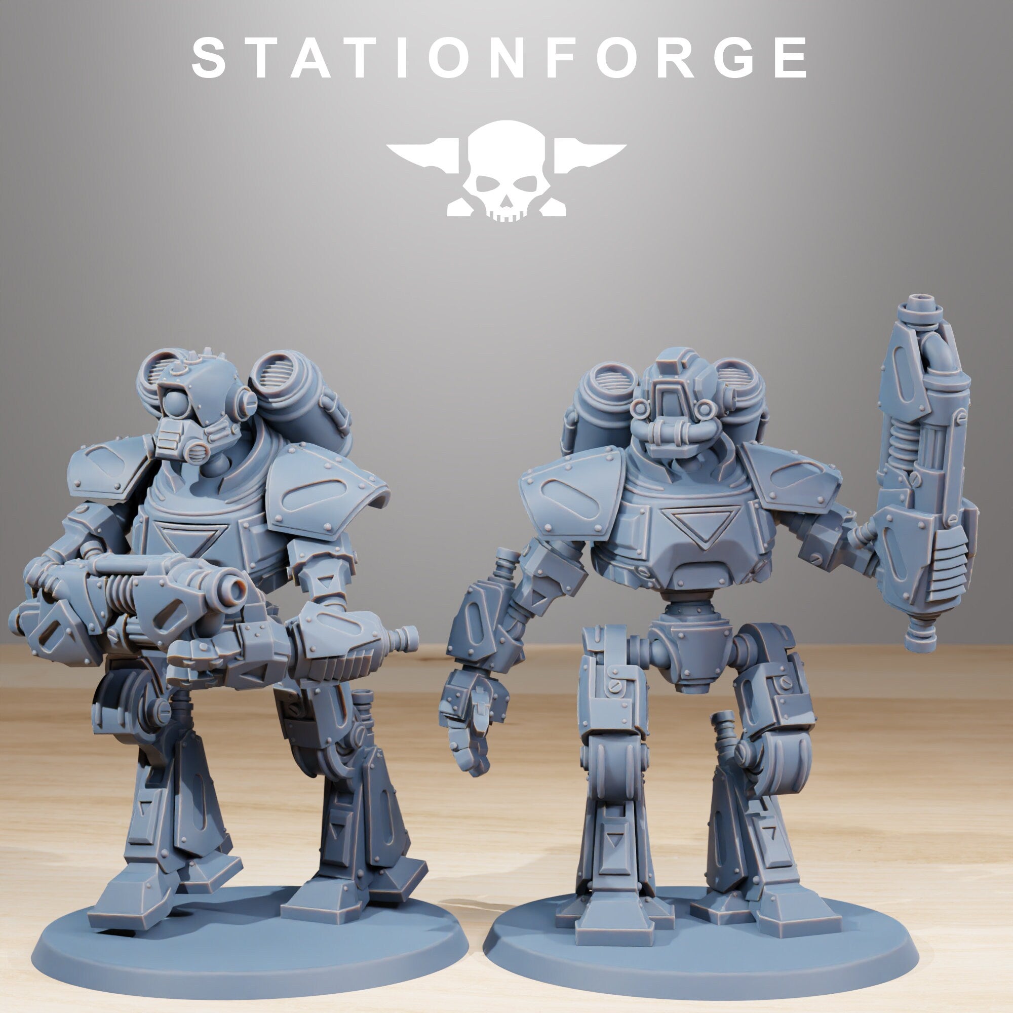 Scavenger Mechanods von StationForge/ 10Figuren in Set