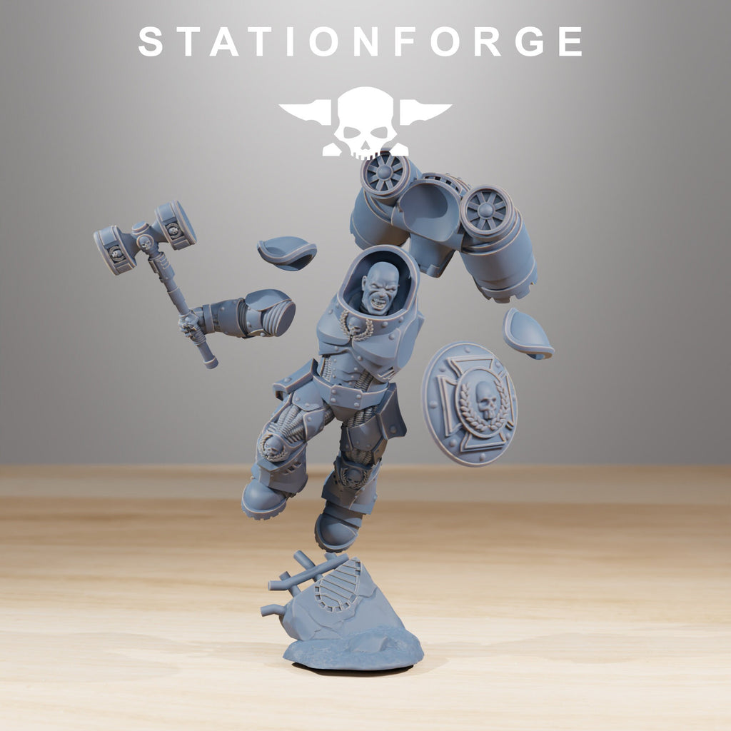 Socratis Deviators von StationForge/ 10 Tabletop, Wargame Miniatures+ Bases