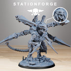Xenarid Ravage Howler von StationForge/ Tabletop Miniatur/ Minatur +Base +Kopfvariant