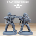 Vaskar Commandos von StationForge/10 Tabletop Miniatures+ gratis bases