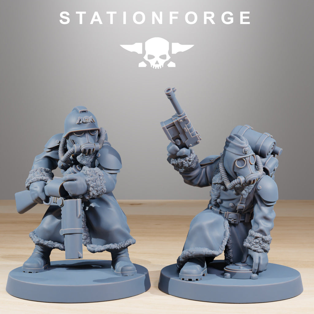 GrimGuard Frostwatch from StationForge/10 Miniatures +Gratis Bases