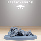 Scavenger Wounded+ Scavenger Commander von StationForge/ Tabletop Miniatur (9 Figuren in Set