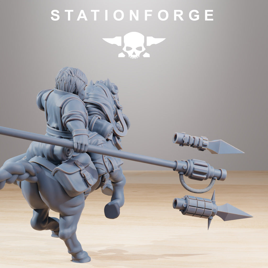 GrimGuard Pony Riders from StationForge/10 Tabletop Miniatures +Gratis bases