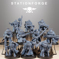 Scavenger Advanced Junkards von StationForge/ 10 Miniaturen +gratis Bases