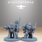 Scavenger Advanced Junkards von StationForge/ 10 Miniaturen +gratis Bases