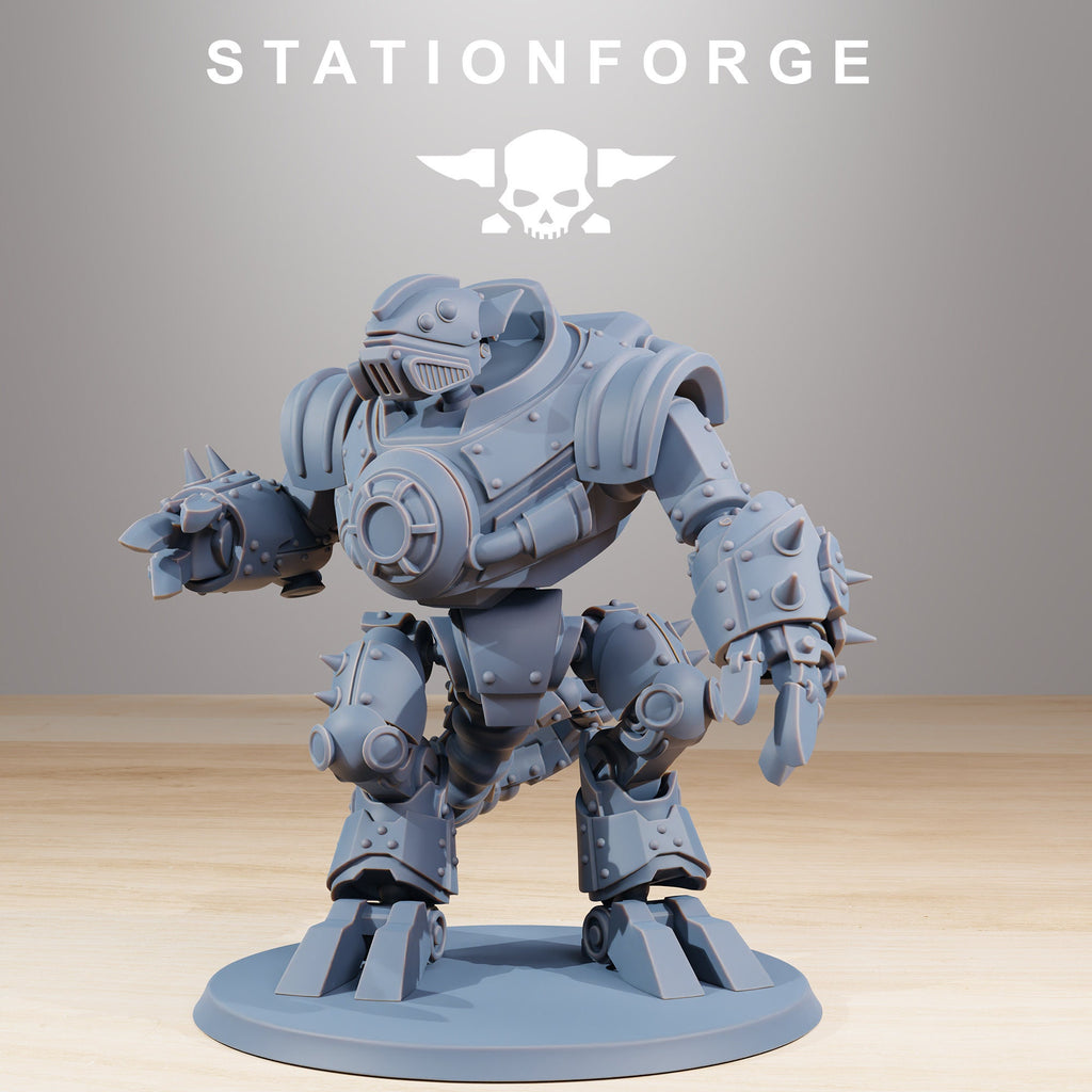 Raticus Clankers von StationForge/ Tabletop, Wargame Miniatur/ 6 Miniaturen +Bases