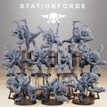 Xendarid Infantry 2.0 von StationForge/ Tabletop, Wargame Miniatur/ 10 Figuren +Bases