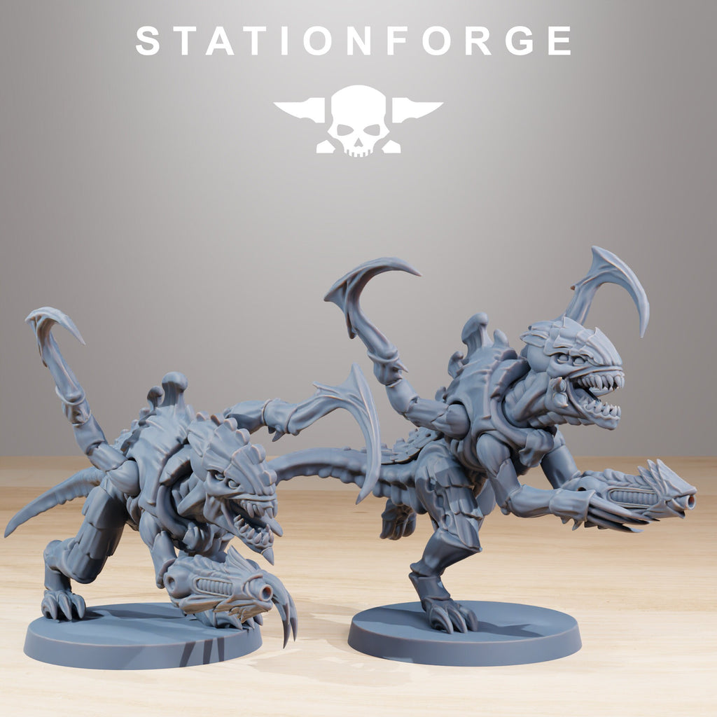 Xendarid Infantry 2.0 von StationForge/ Tabletop, Wargame Miniatur/ 10 Figuren +Bases