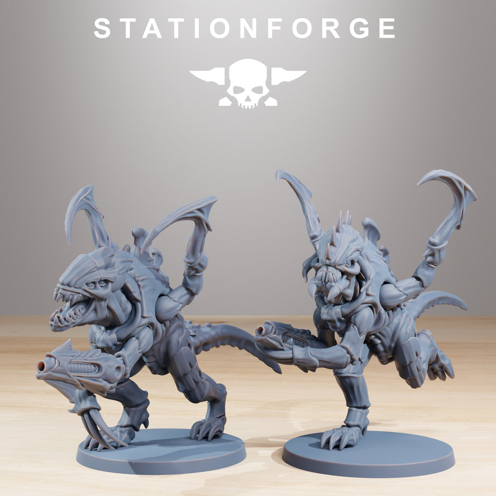 Xendarid Infantry 2.0 von StationForge/ Tabletop, Wargame Miniatur/ 10 Figuren +Bases