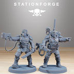 Vaskar Commandos von StationForge/10 Tabletop Miniatures+ gratis bases