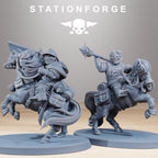 GrimGuard Pony Riders from StationForge/10 Tabletop Miniatures +Gratis bases