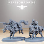 GrimGuard Pony Riders from StationForge/10 Tabletop Miniatures +Gratis bases