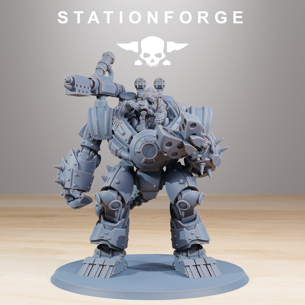 Raticus Clankers von StationForge/ Tabletop, Wargame Miniatur/ 6 Miniaturen +Bases