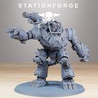 Raticus Clankers von StationForge/ Tabletop, Wargame Miniatur/ 6 Miniaturen +Bases