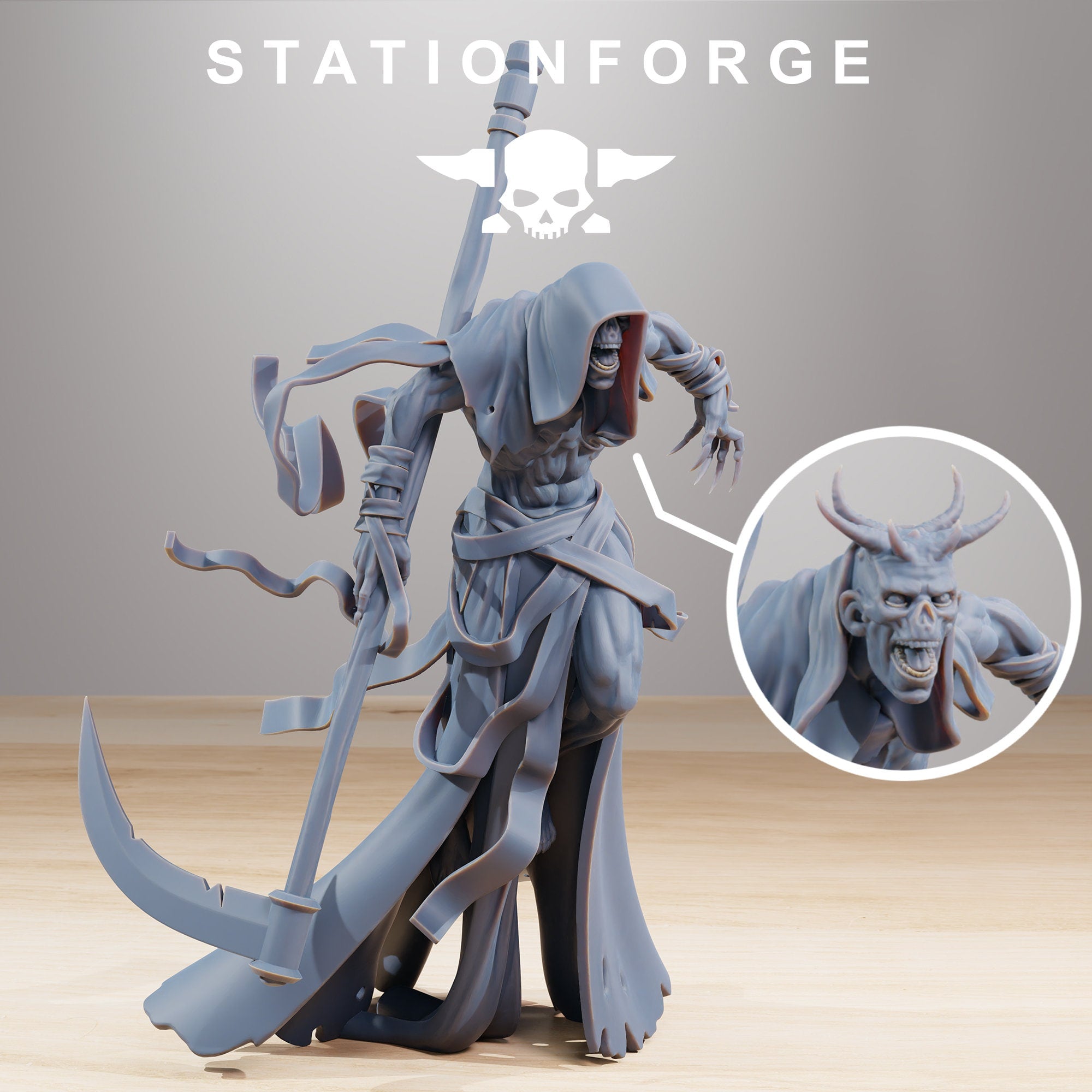 Astronet Void Deity von StationForge/ Tabletop, Wargame Miniatur + Gratis Base