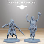 Corrupted Guards Fanatics von StationForge/ Tabletop, Wargame Miniatur/10Figuren + Gratis Bases