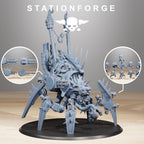 Pythonicus Swarm Spawner von StationForge/ Tabletop, Wargame Miniatur +Gratis 60mm random Bases