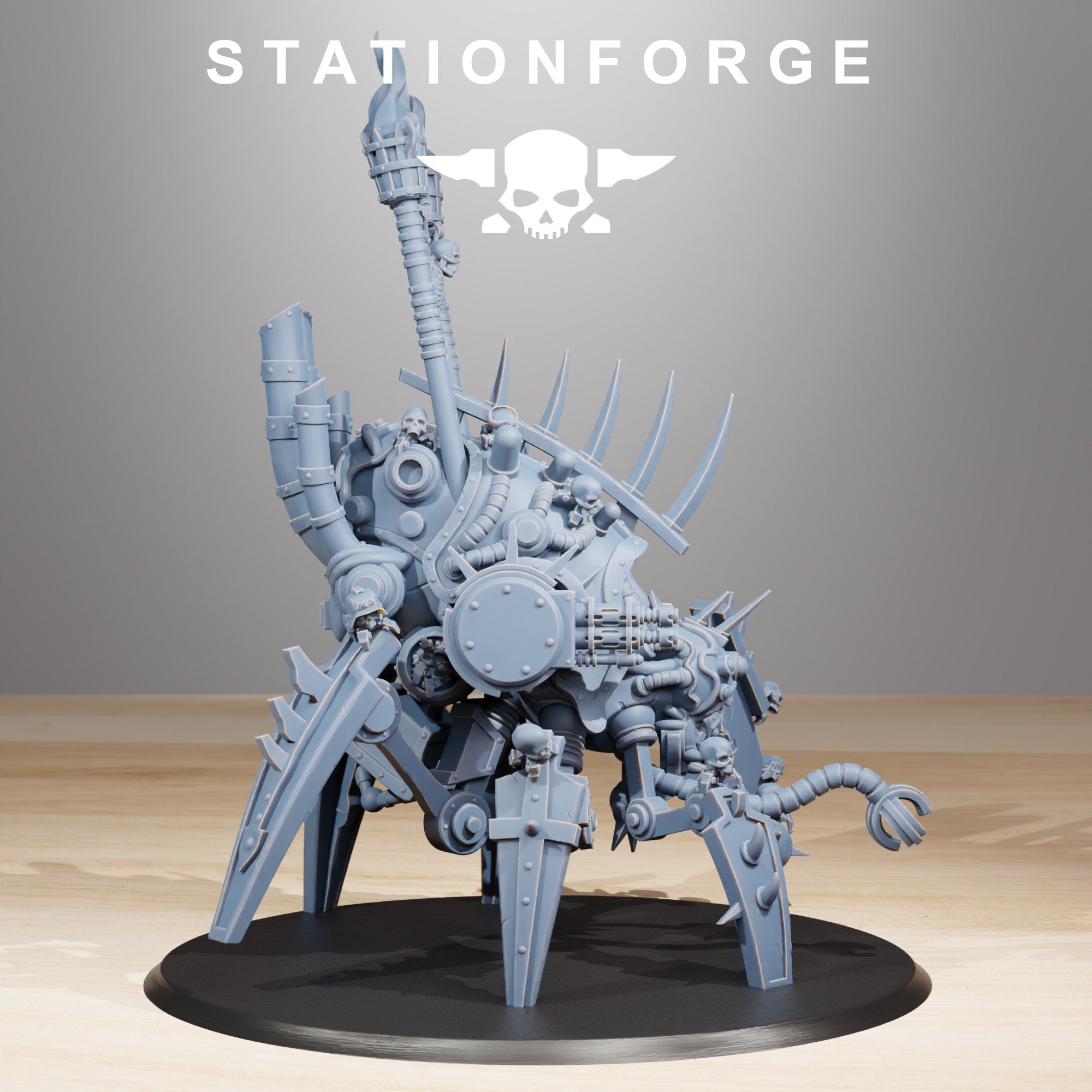 Pythonicus Swarm Spawner von StationForge/ Tabletop, Wargame Miniatur +Gratis 60mm random Bases