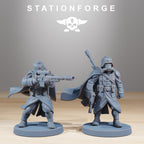 GrimGuard Marksmen von StationForge/ Tabletop, Wargame Miniatur/10Figuren + Gratis Bases