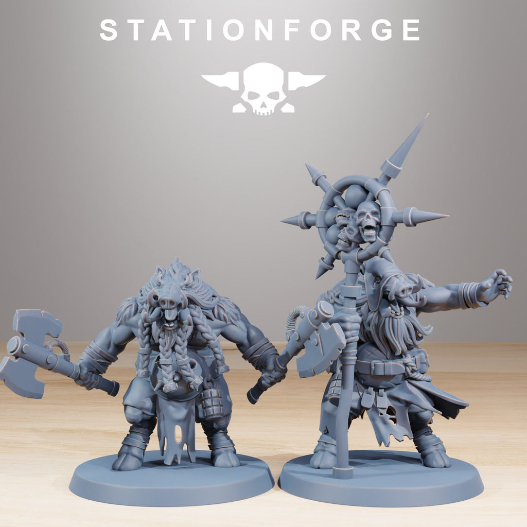 Corrupted Beasts von StationForge/ Tabletop, Wargame Miniatur 10Figuren + Gratis Bases