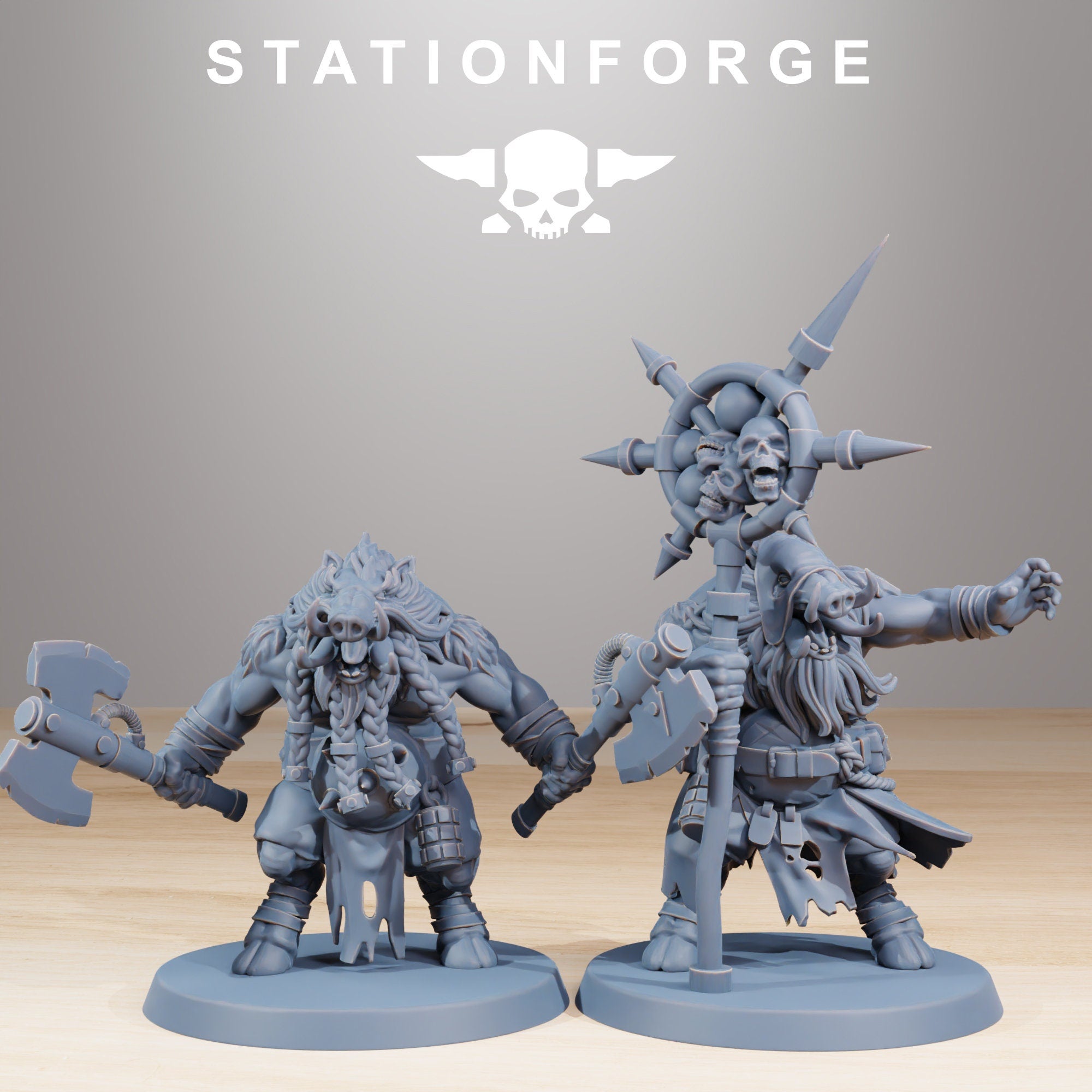 Corrupted Beasts von StationForge/ Tabletop, Wargame Miniatur 10Figuren + Gratis Bases