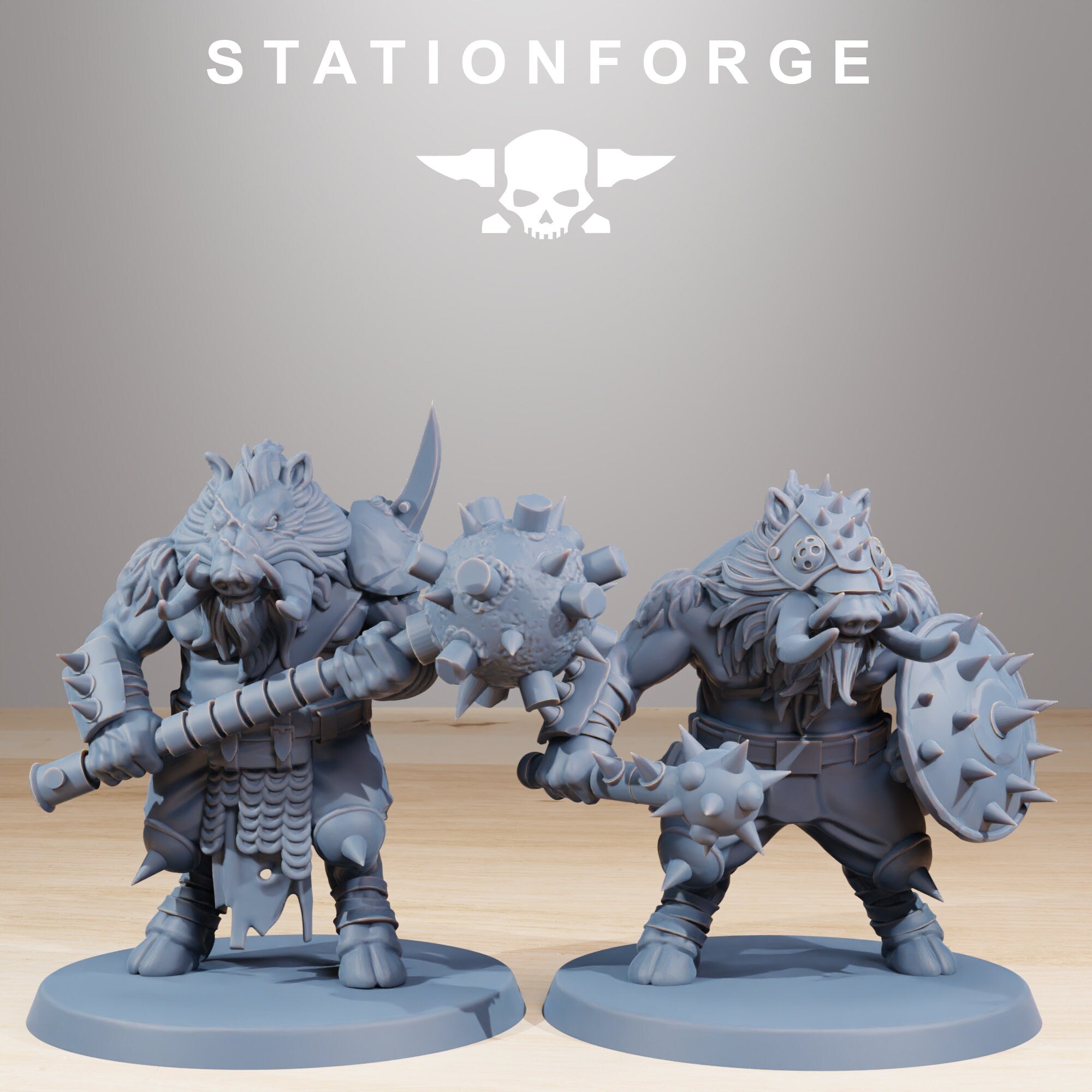Corrupted Beasts von StationForge/ Tabletop, Wargame Miniatur 10Figuren + Gratis Bases