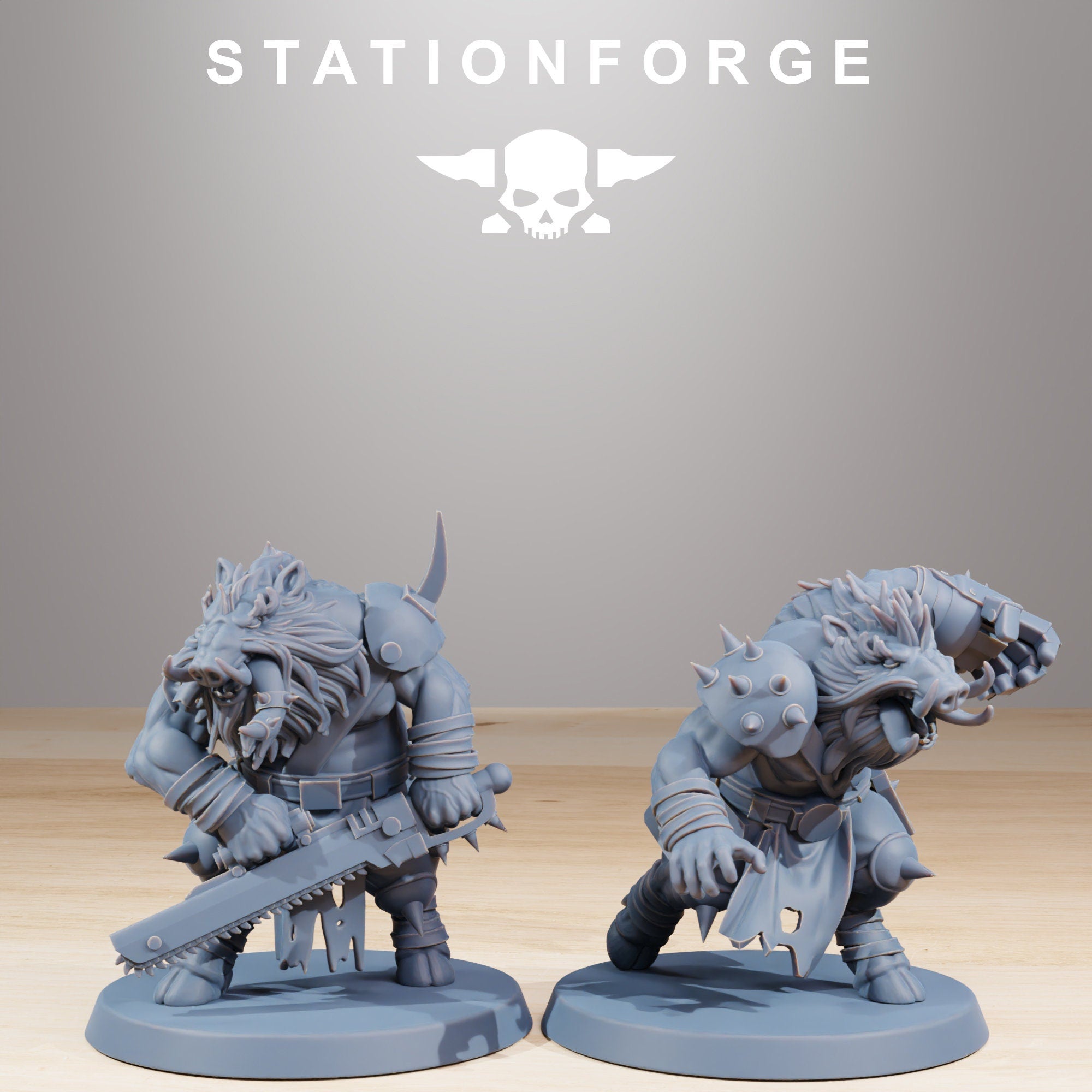 Corrupted Beasts von StationForge/ Tabletop, Wargame Miniatur 10Figuren + Gratis Bases