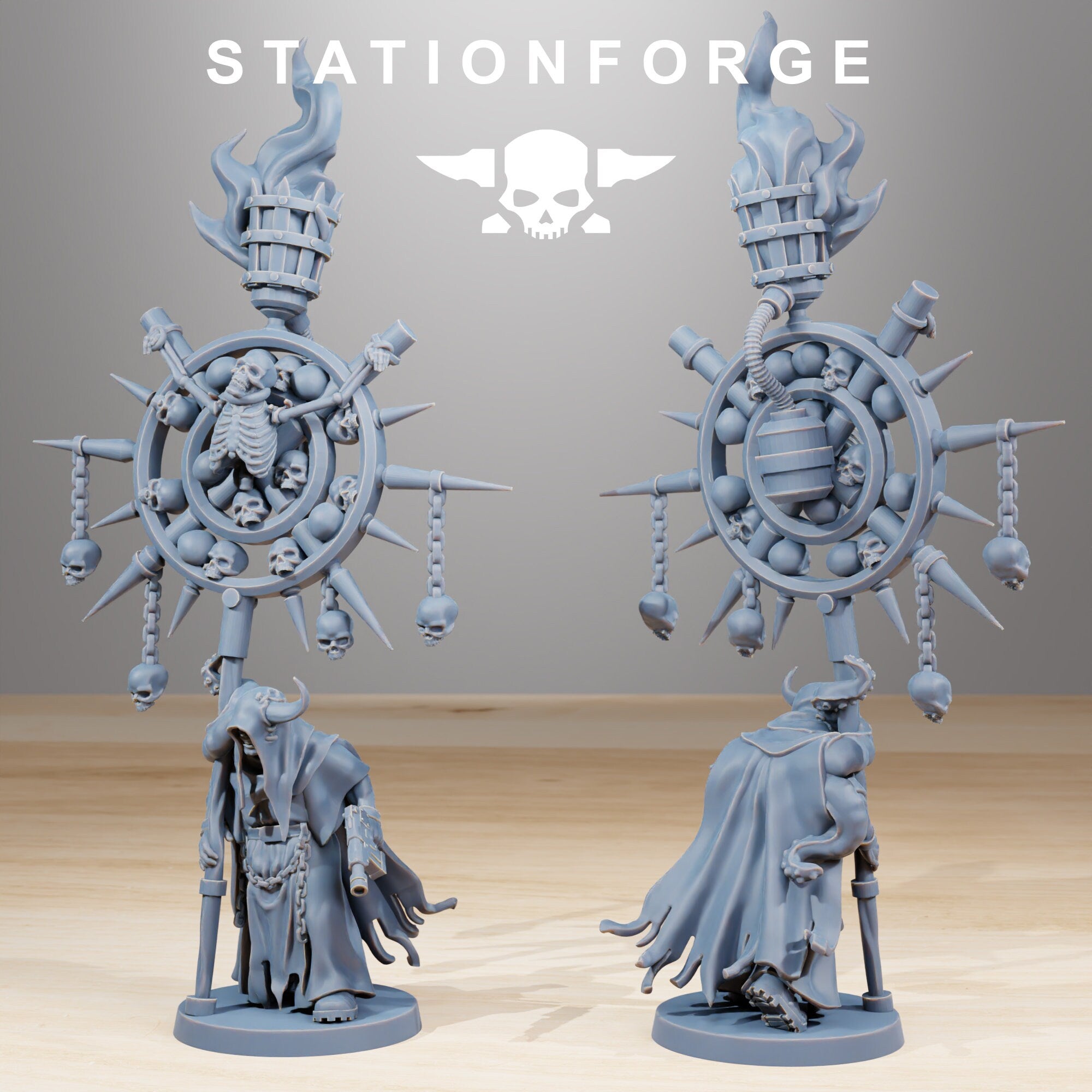 Corrupted Guards Fanatics von StationForge/ Tabletop, Wargame Miniatur/10Figuren + Gratis Bases