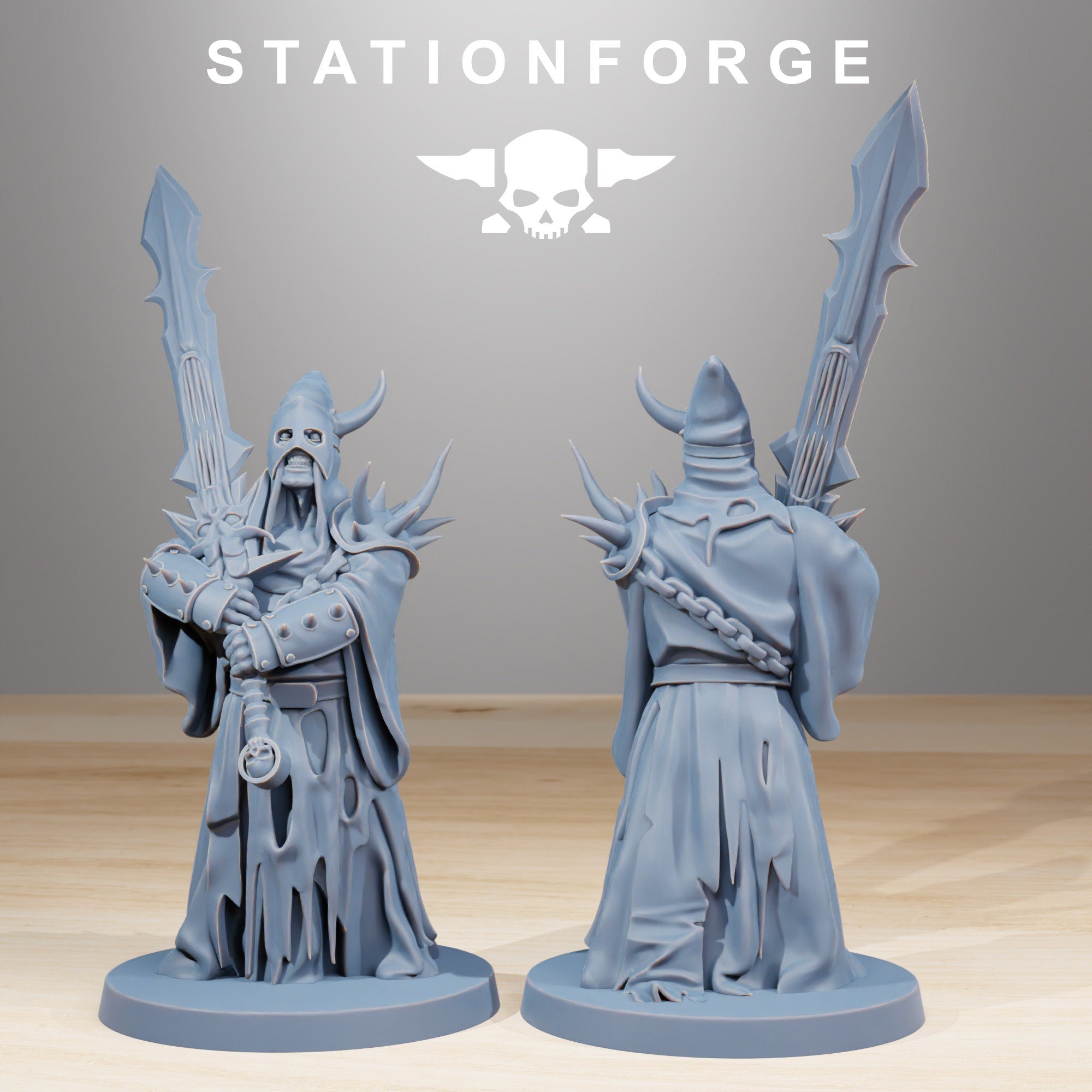 Corrupted Guards Fanatics von StationForge/ Tabletop, Wargame Miniatur/10Figuren + Gratis Bases