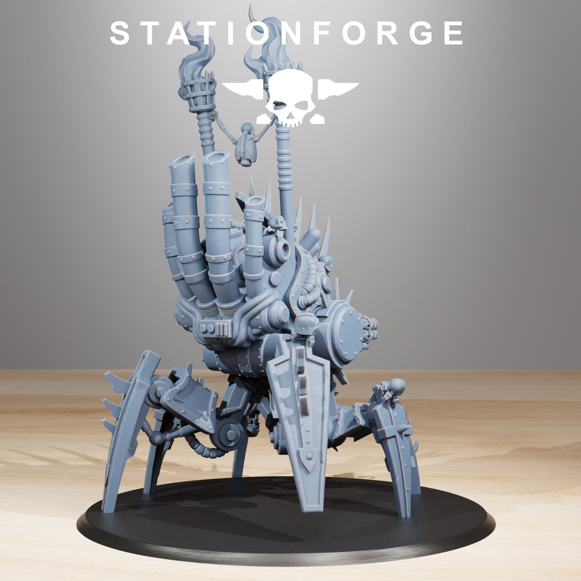 Pythonicus Swarm Spawner von StationForge/ Tabletop, Wargame Miniatur +Gratis 60mm random Bases