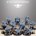 GrimGuard Skulldarts von StationForge/ Tabletop, Wargame Miniatur/10Figuren + Gratis Bases