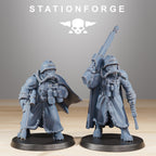 GrimGuard Frostwatch Marksman from StationForge/10 Miniatures +Gratis Bases