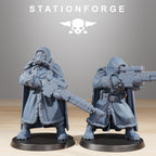GrimGuard Frostwatch Marksman from StationForge/10 Miniatures +Gratis Bases