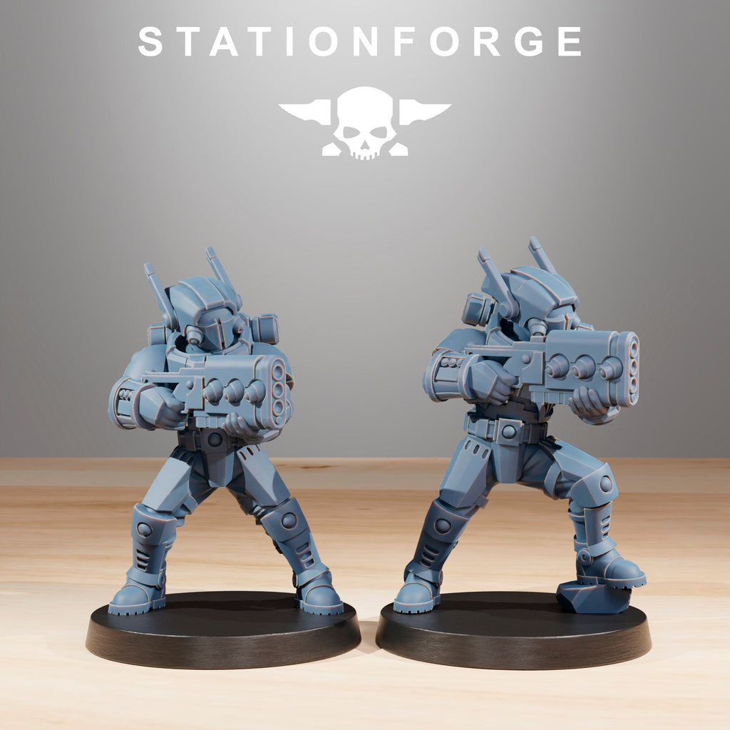 Tarion Clone Infantry von StationForge/ Wargame Miniatures/ 10Figuren +Bases